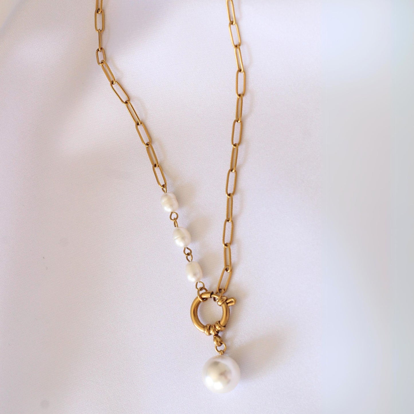 Collar Pearl Oro