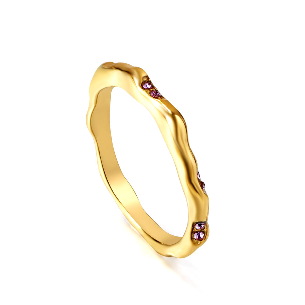 Anillo Brisa Púrpura