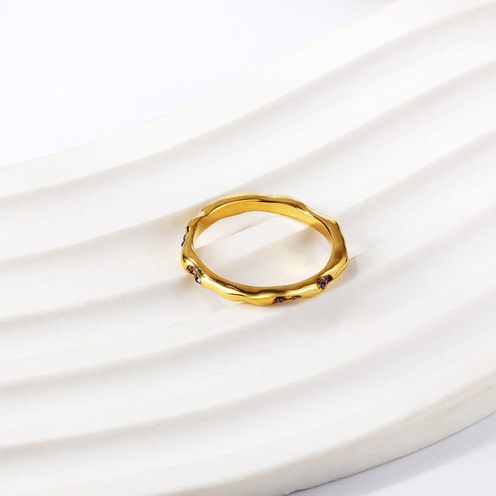 Anillo Brisa Púrpura