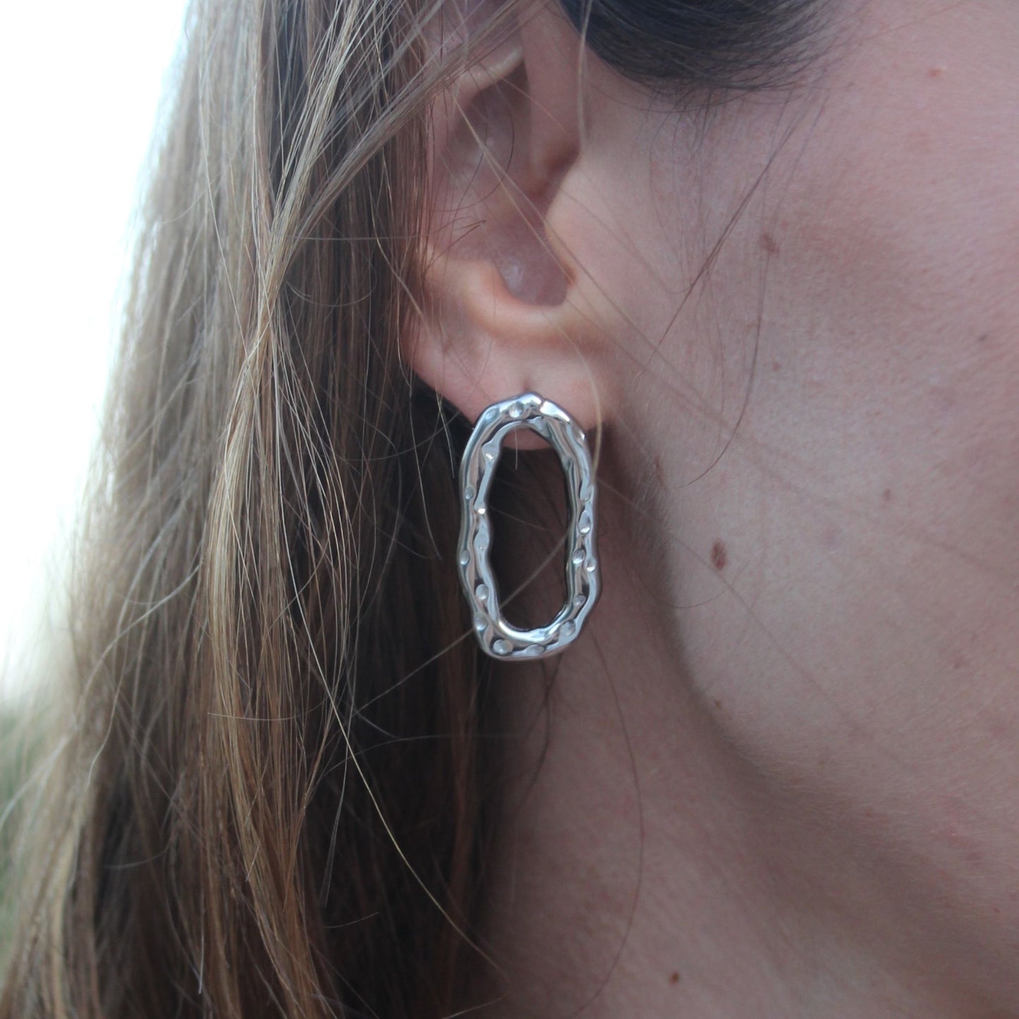 Pendientes Oasis Plata