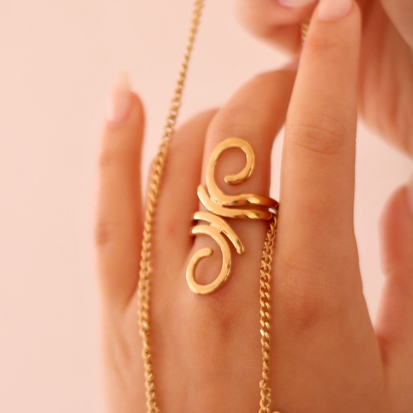 Anillo Zafiria Oro