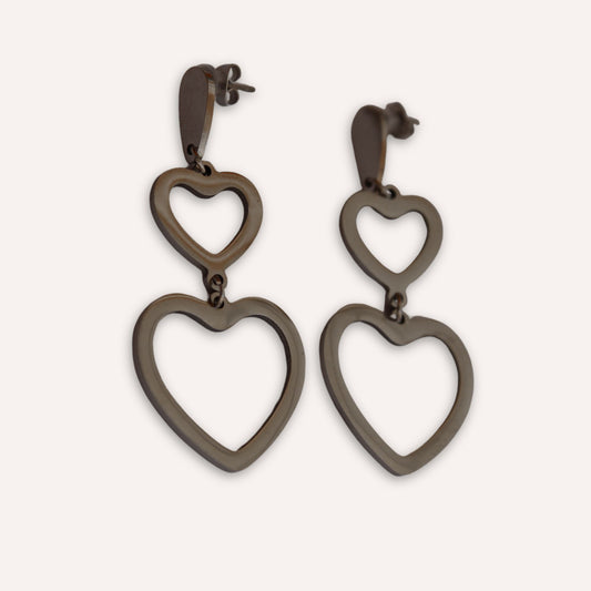 Pendientes Love Plata